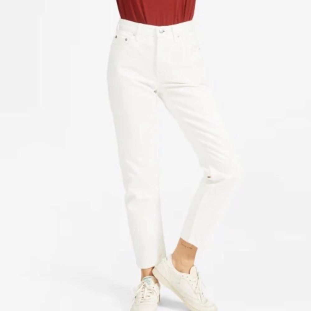 Everlane The 90s Cheeky Jean in Bone. Size 29